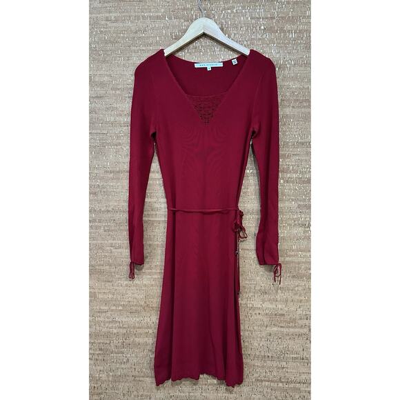 Max Studio Red Dress Size Small - Picture 1 of 8